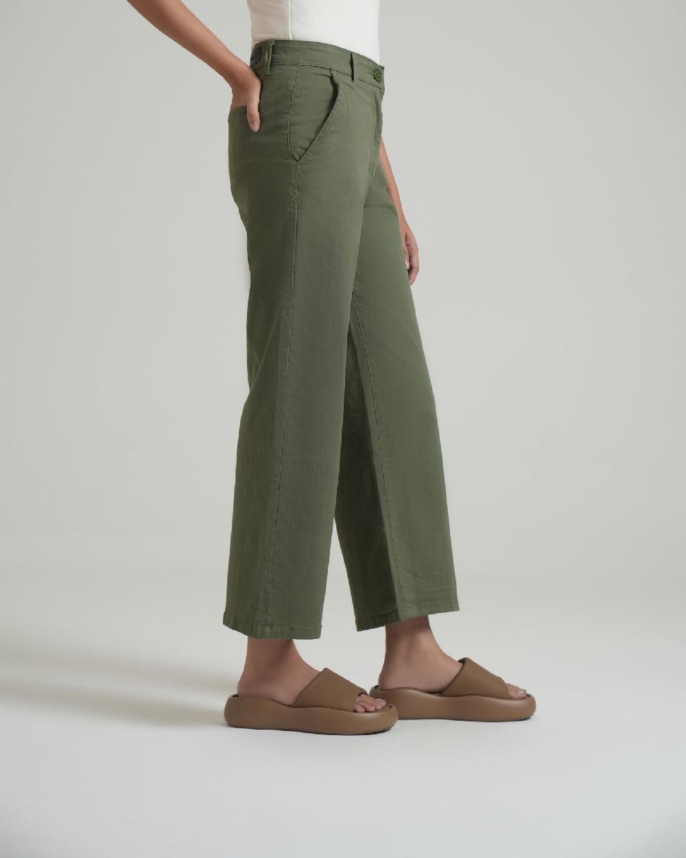 Engine Women Flared Pant LP5001-026-OLV