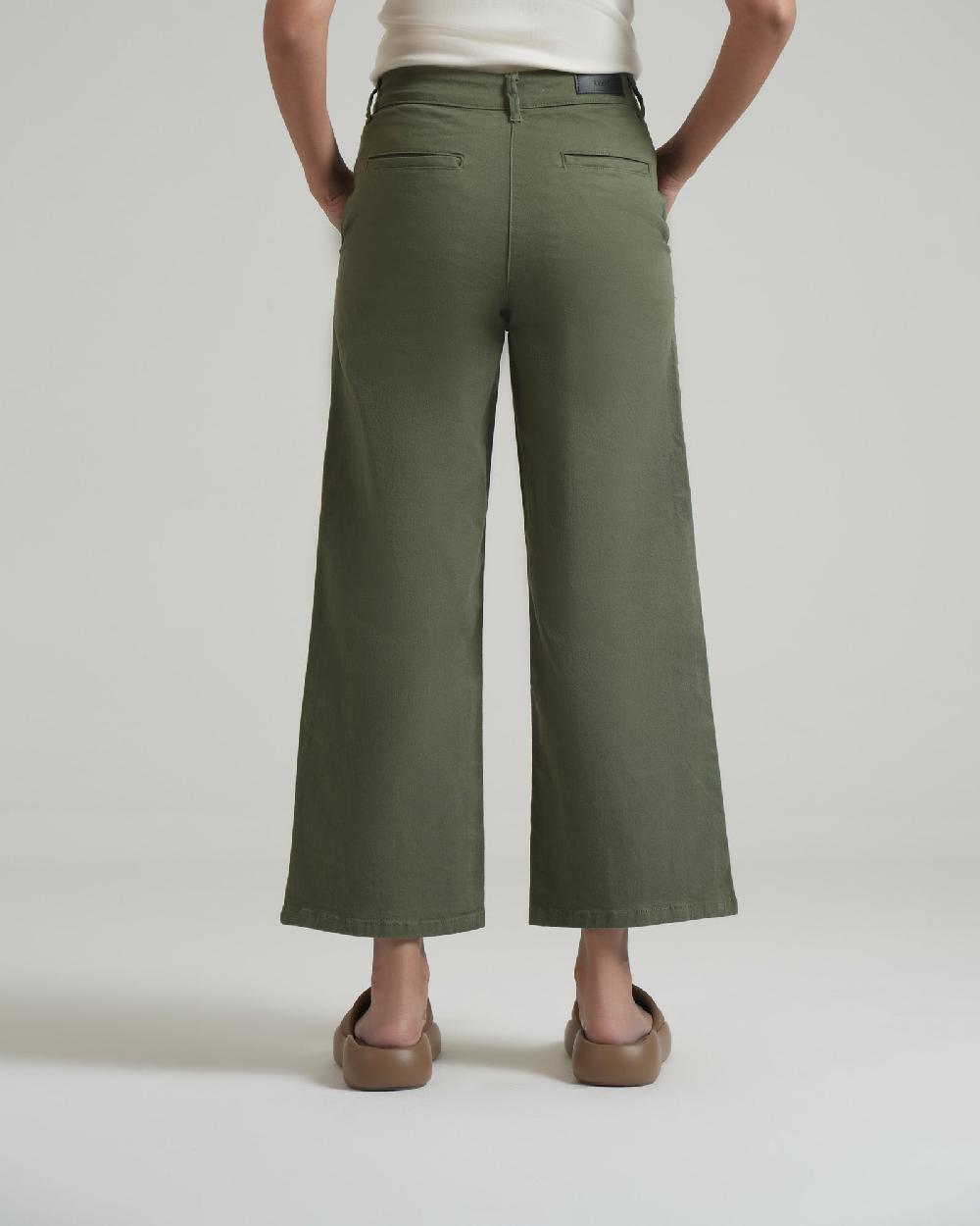 Engine Women Flared Pant LP5001-026-OLV