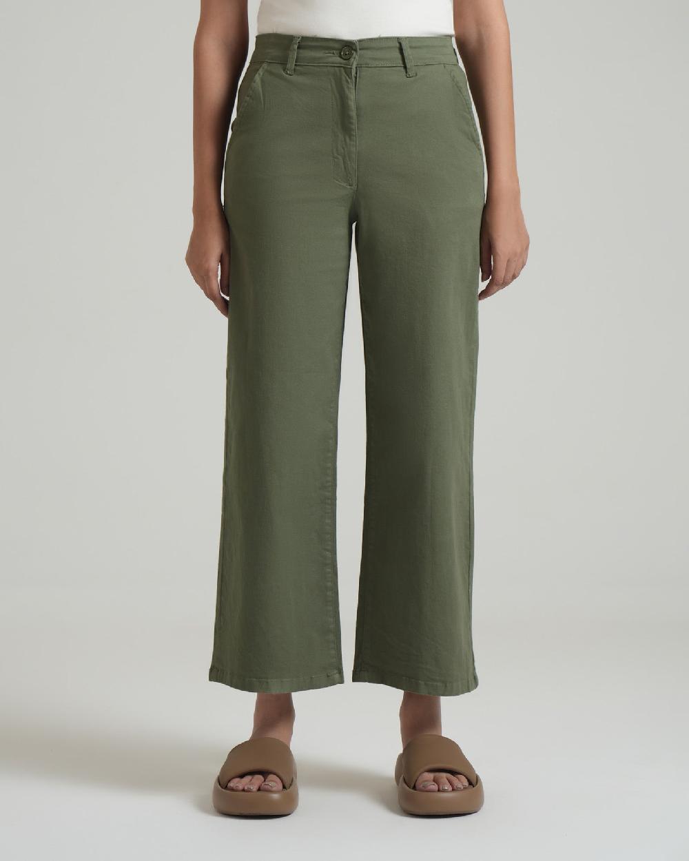 engine Women Flared Pant LP5001-026-OLV