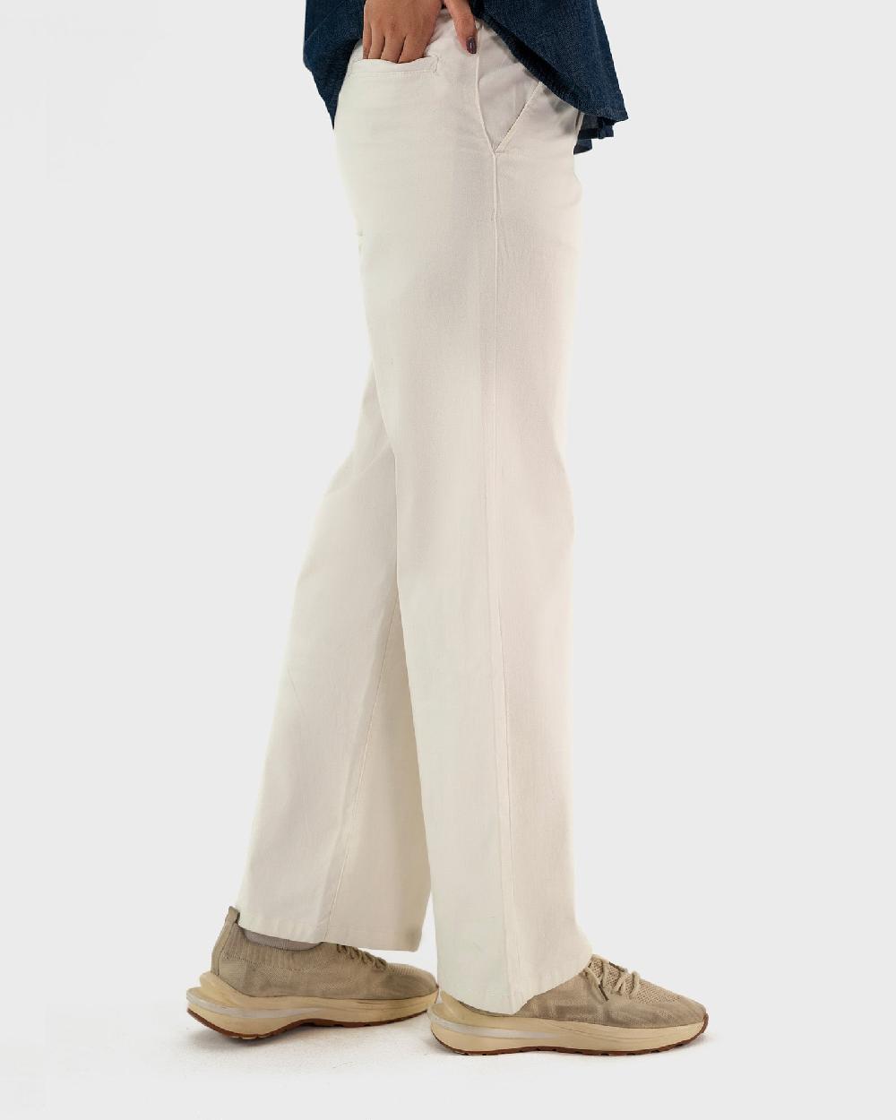 Engine Women Flared Pant LP5003-026-WHT