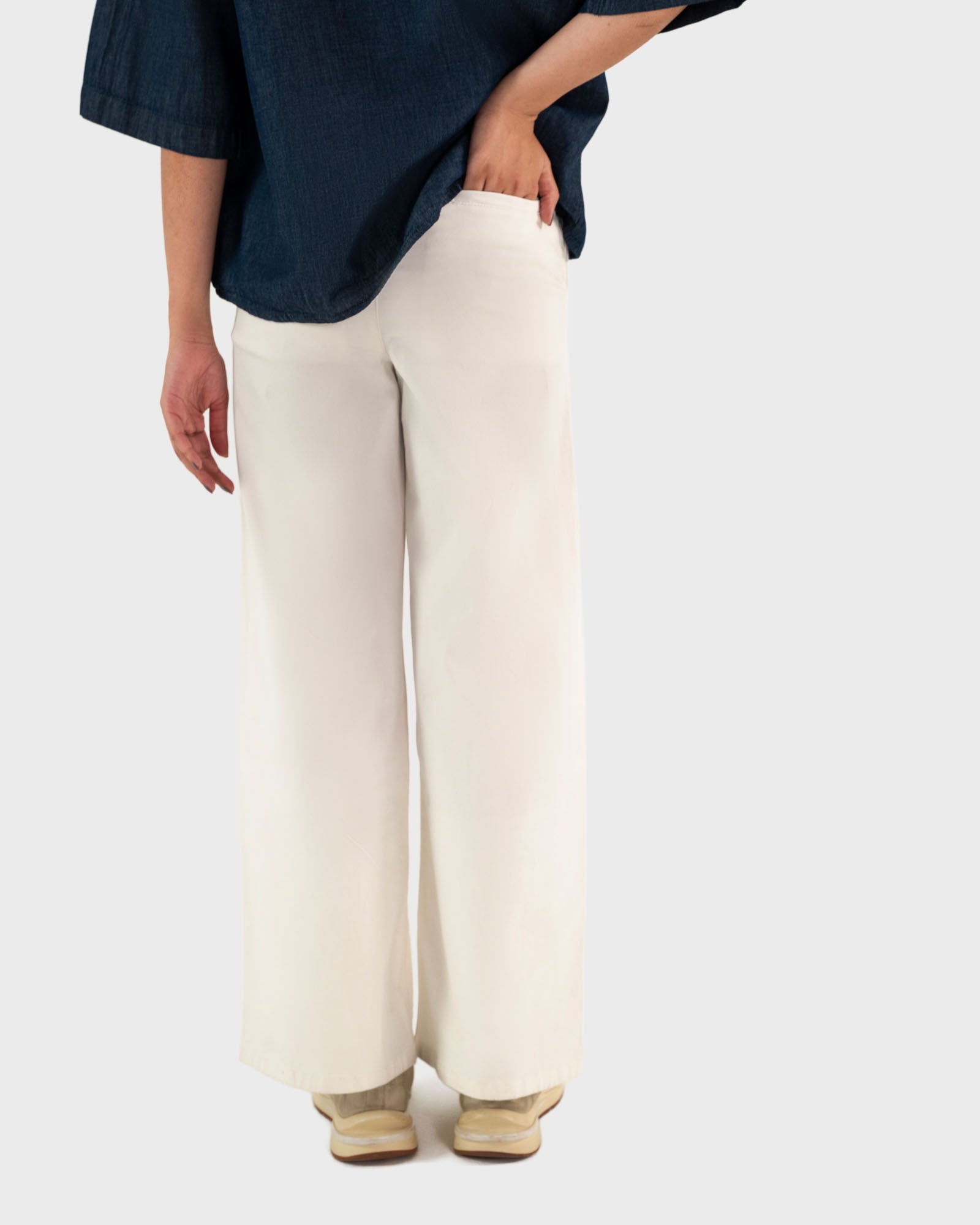 Engine Women Flared Pant LP5003-026-WHT