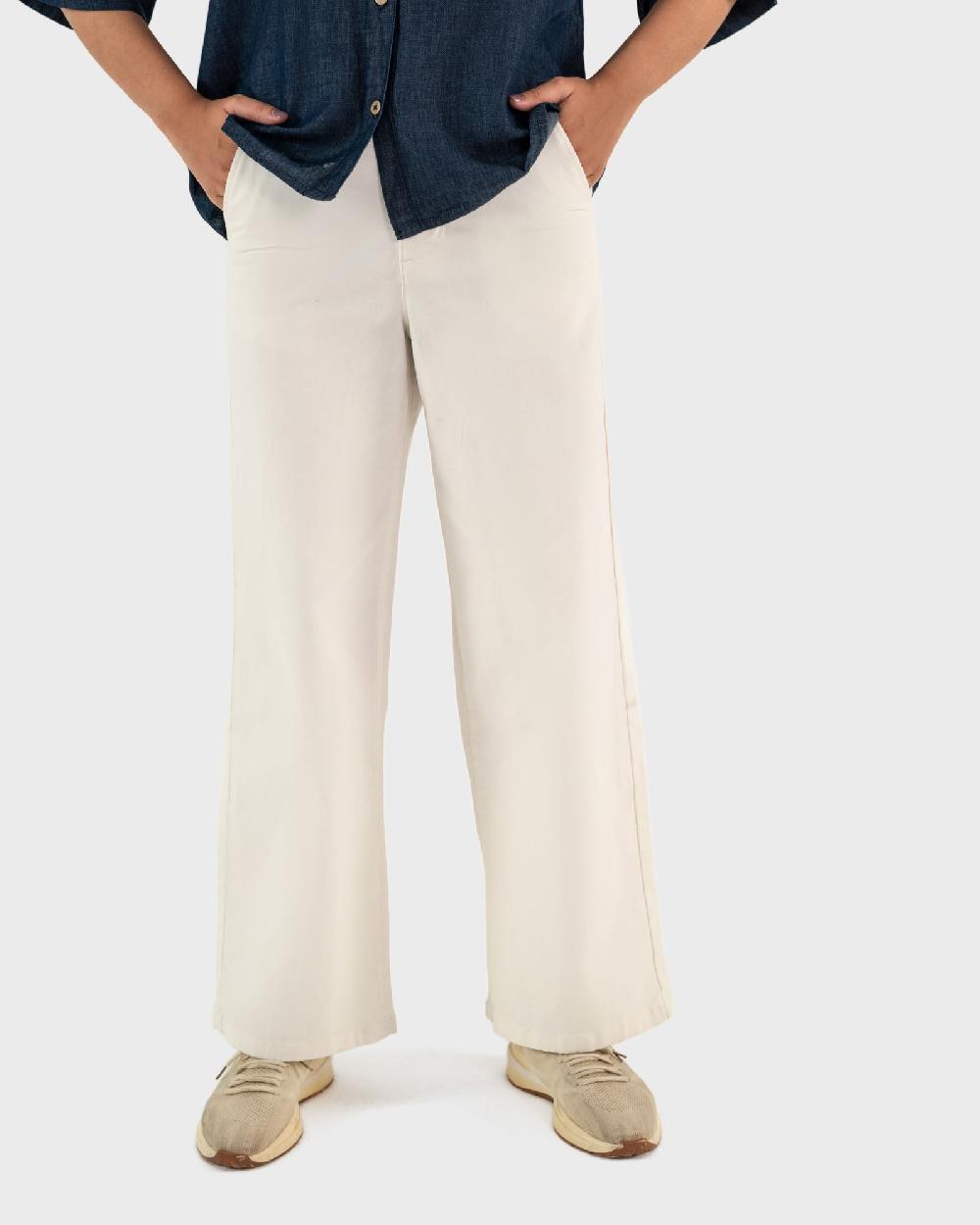 engine Women Flared Pant LP5003-026-WHT