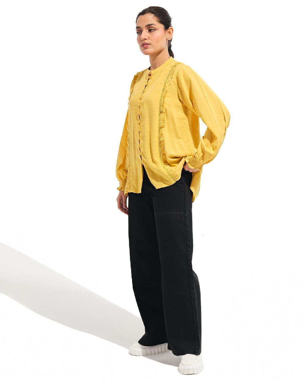 Engine Women Lace & Frill Top LO4012-00S-MST