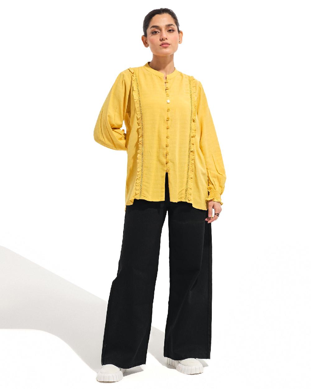 engine Women Lace & Frill Top LO4012-00S-MST