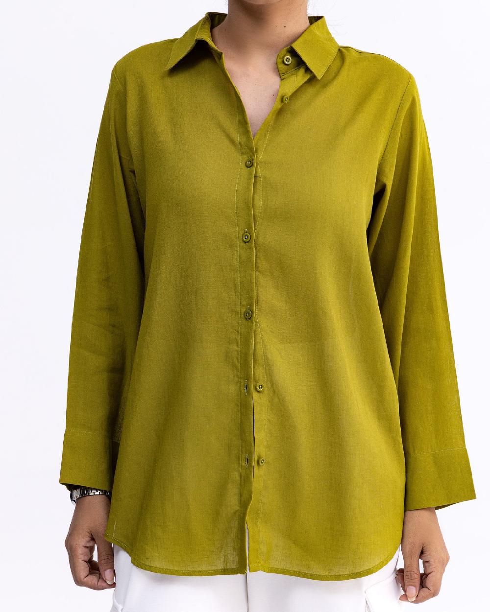 engine Women Mid-Length Top FLO175-00M-OLV