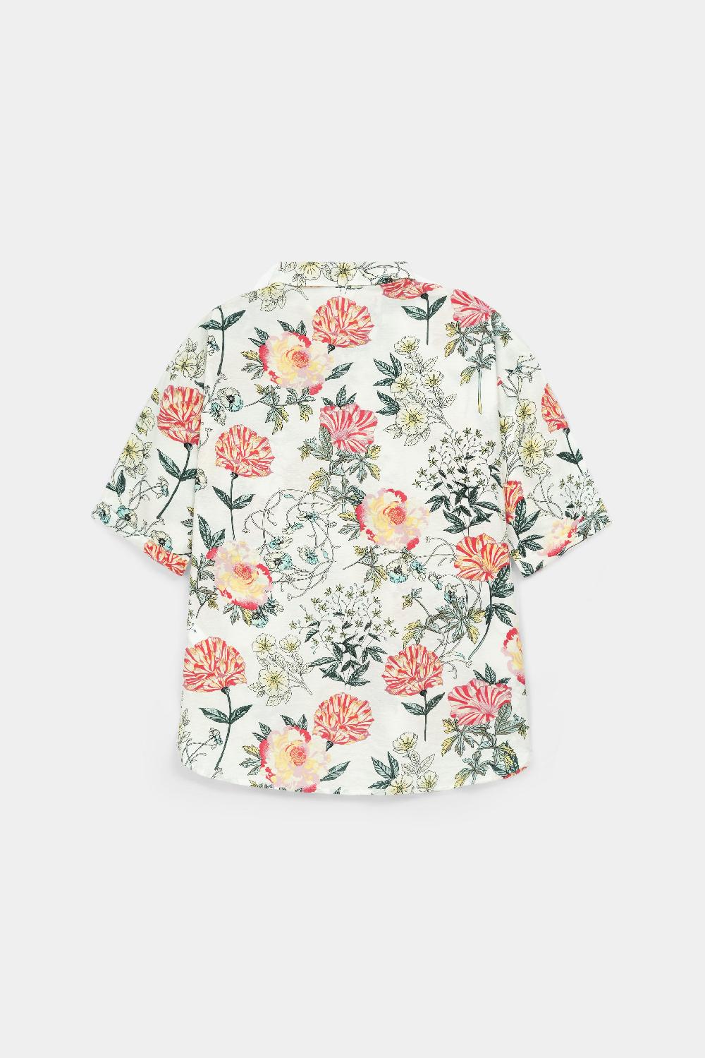 Engine Women Mid-Length Top FLO179-00L-WHT