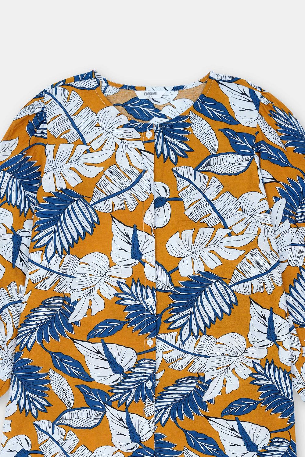 Engine Women Mid-Length Top FLO181-00L-MST