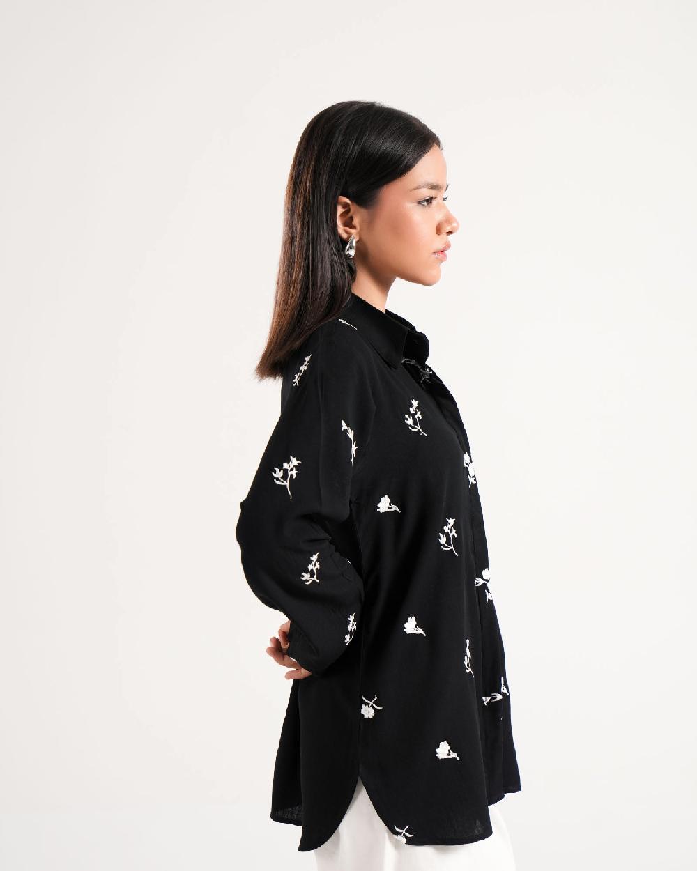 Engine Women Mid-Length Top LO5036-00L-BLK