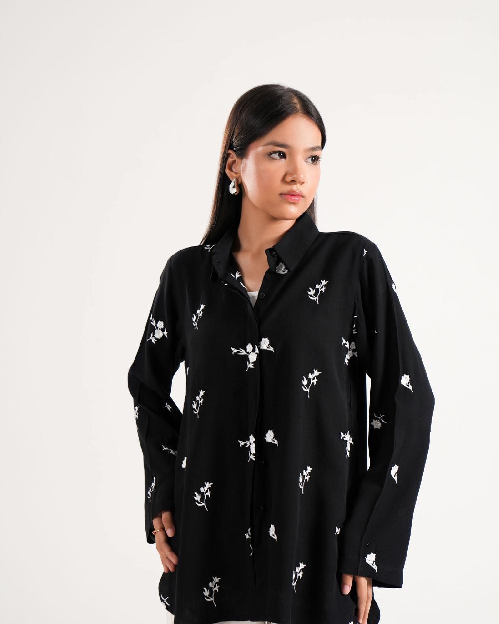 Engine Women Mid-Length Top LO5036-00L-BLK