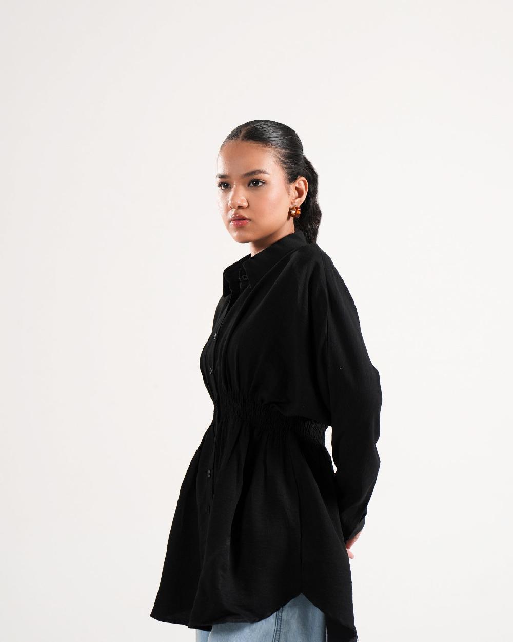 Engine Women Mid-Length Top LO5042-00M-BLK