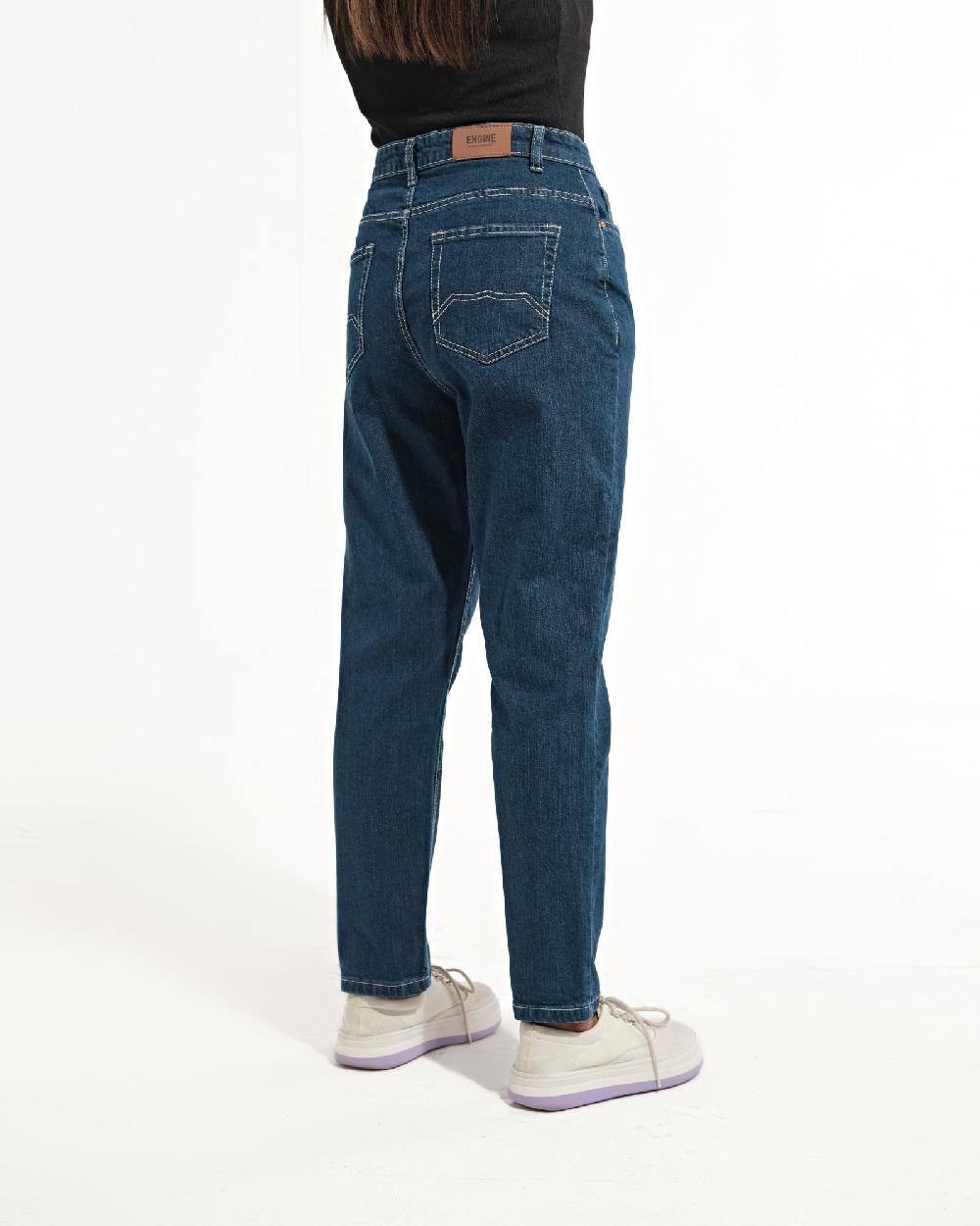 Engine Women Mom Fit Denim LD4007-028-DBU