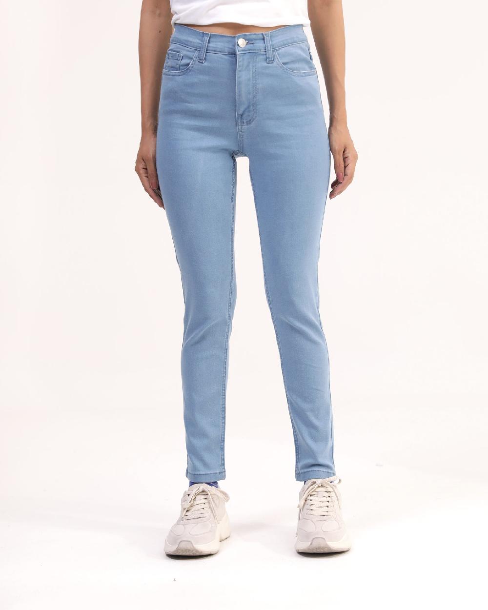 engine Women Skinny Fit Denim FLD082-026-LBL