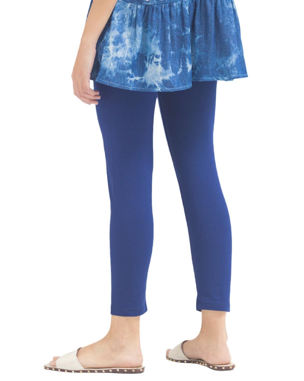 Engine Women Solid Tights FLU042-00S-NVY