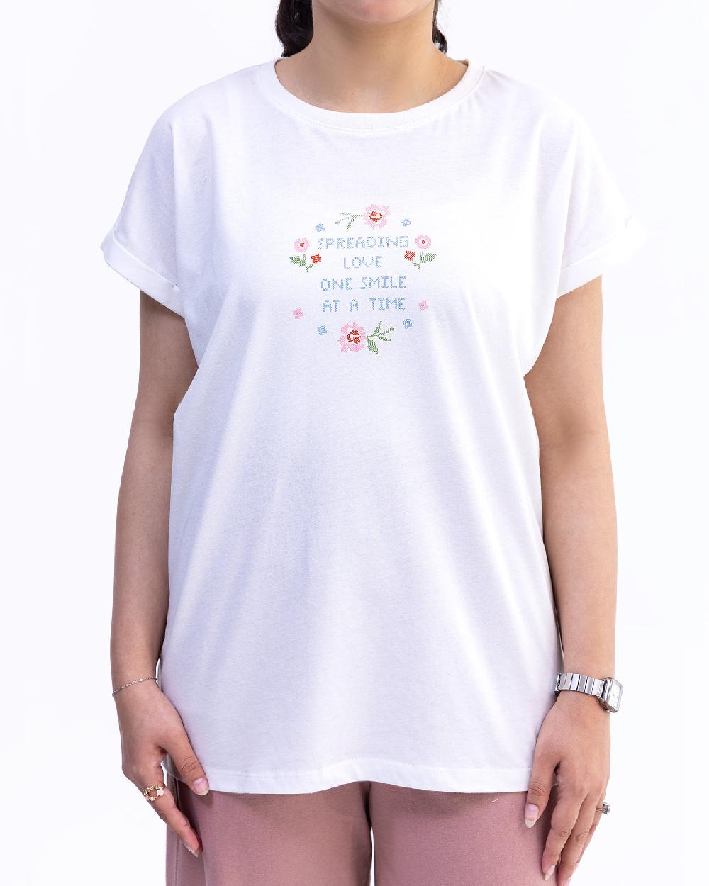 Engine Women T Shirt FLT299-00S-WHT