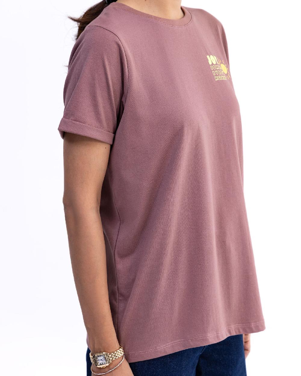 Engine Women T Shirt FLT303-00L-BRN