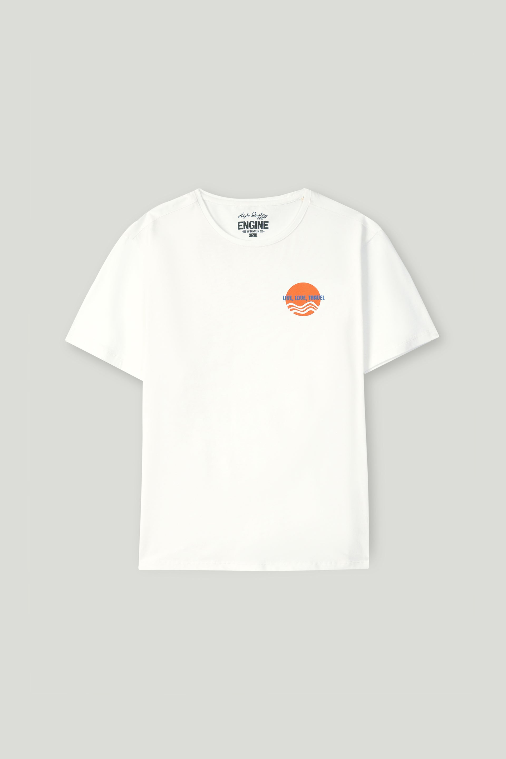 engine Women T Shirt FLT315-00M-WHT