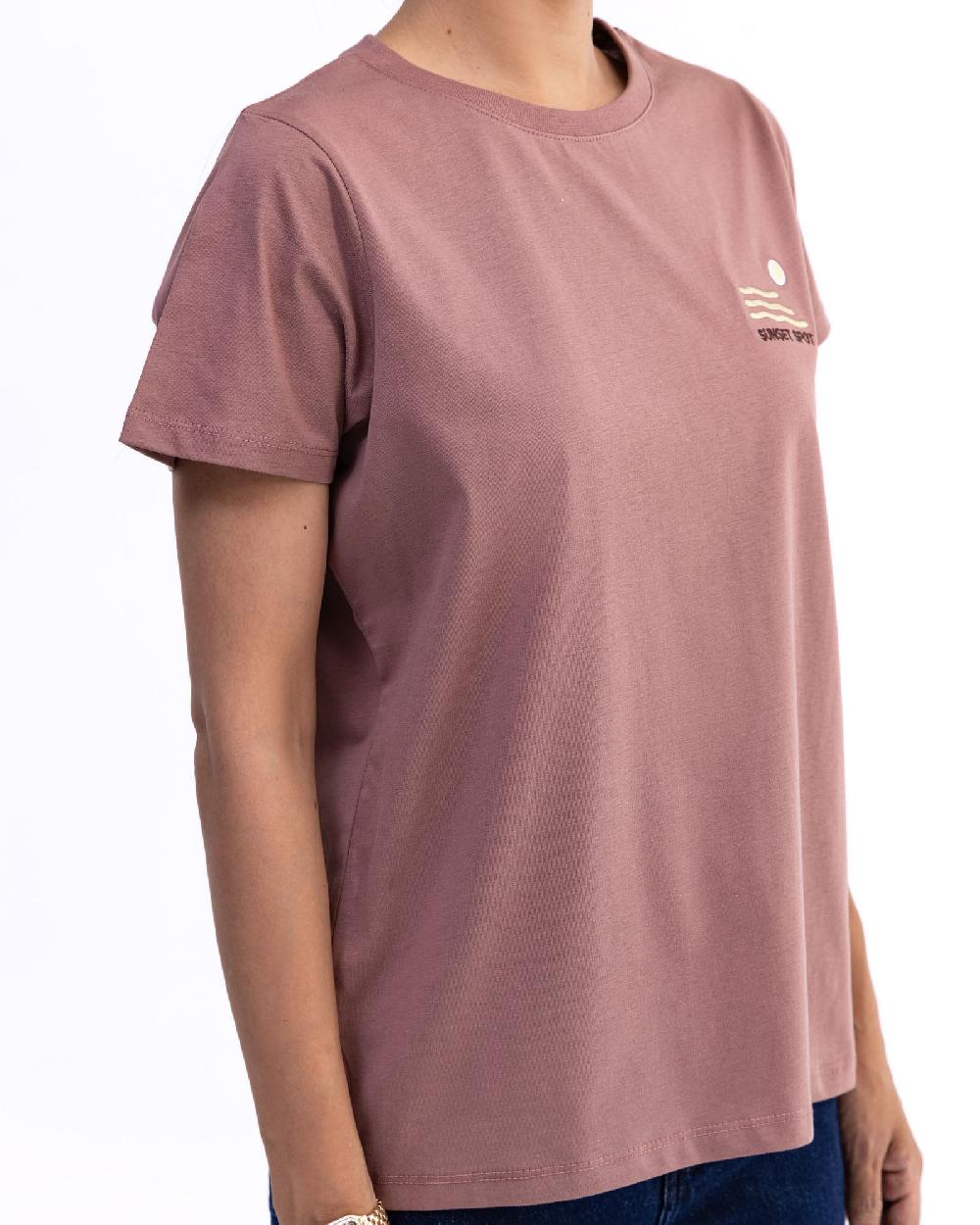 Engine Women T Shirt LT5033-00S-BRN