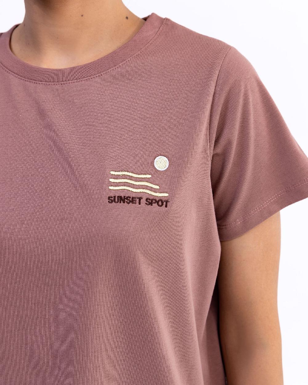 Engine Women T Shirt LT5033-00S-BRN