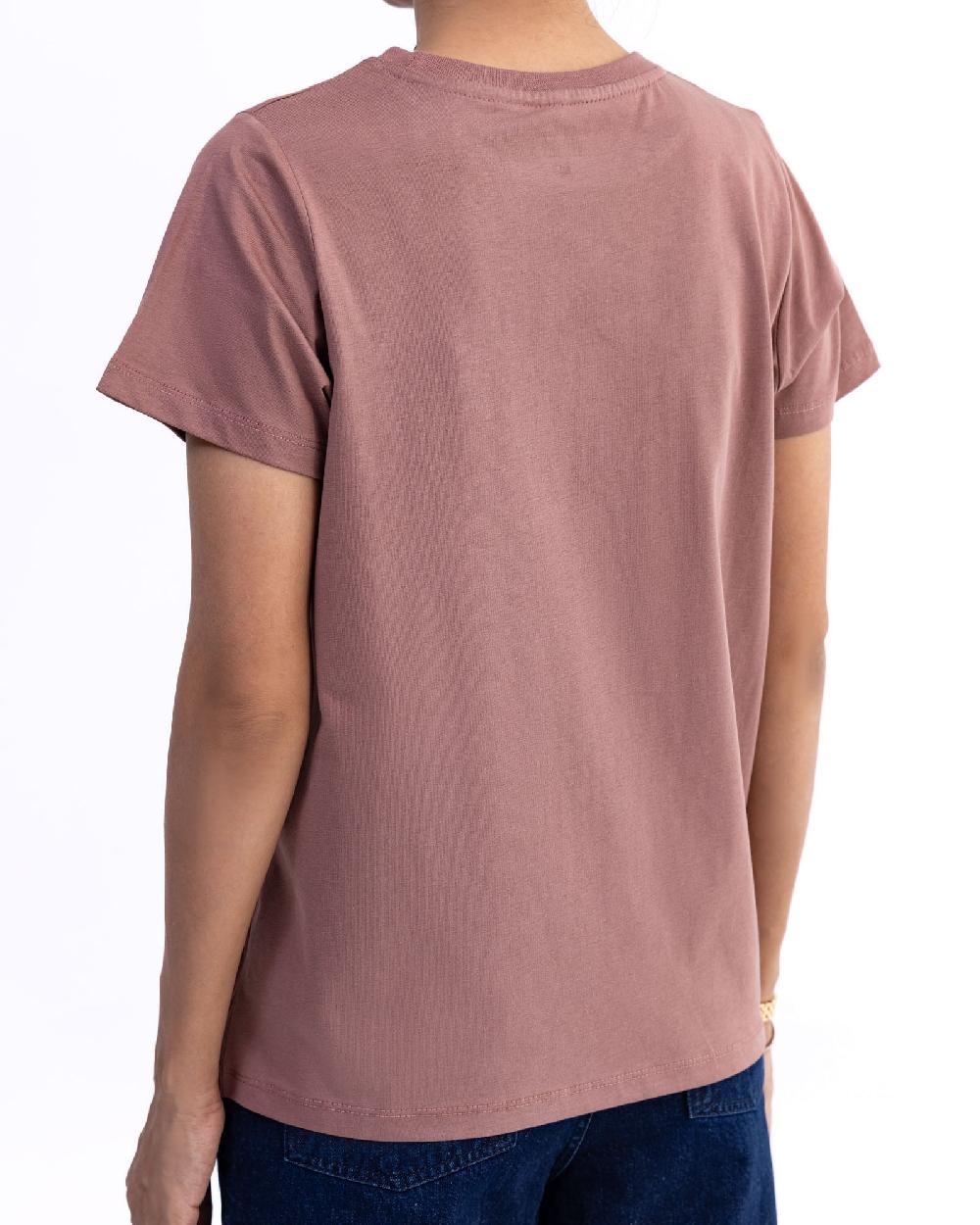 Engine Women T Shirt LT5033-00S-BRN