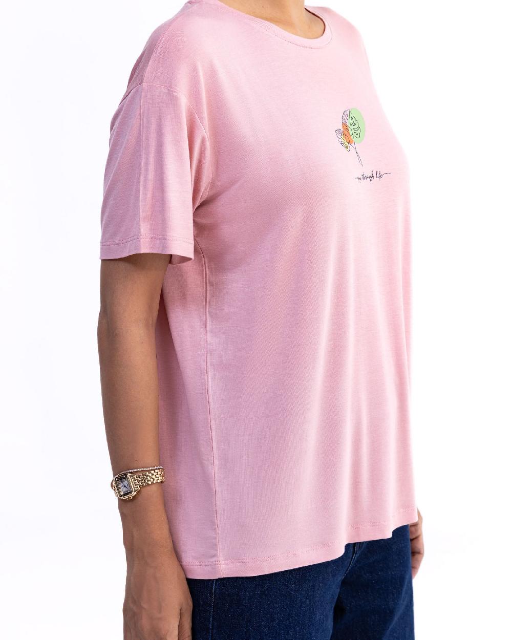 Engine Women T Shirt LT5034-00L-PNK