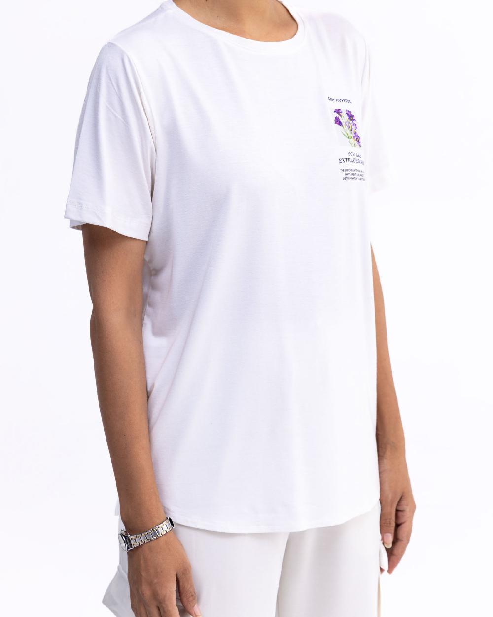 Engine Women T Shirt LT5046-00L-WHT