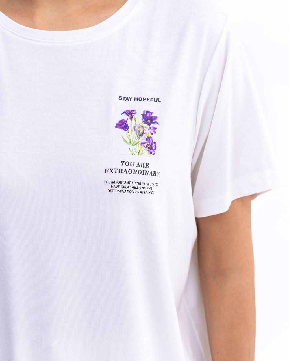 Engine Women T Shirt LT5046-00L-WHT