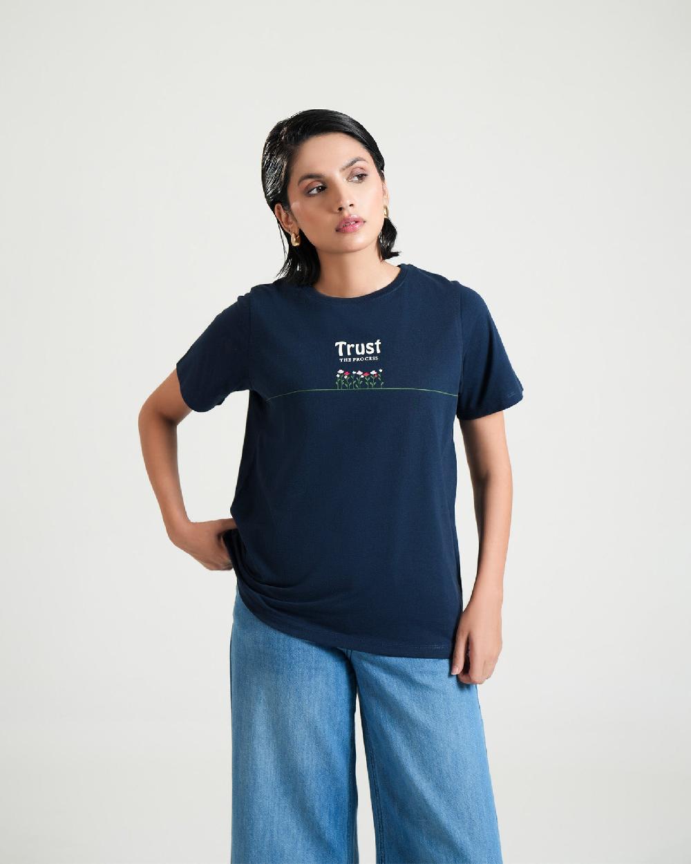 Engine Women T Shirt LT5050-00L-NVY