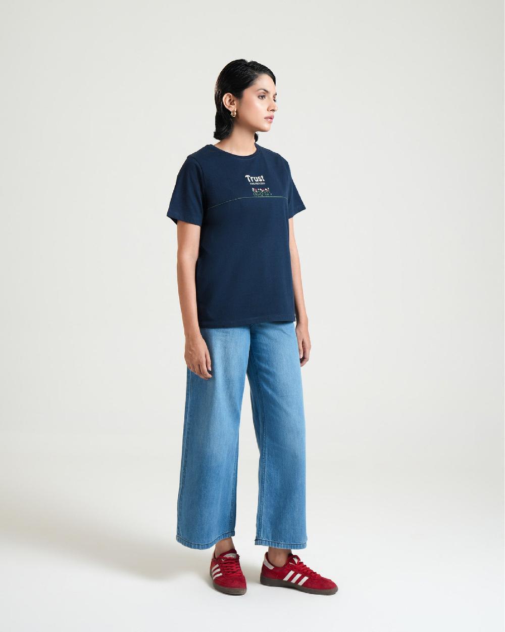 Engine Women T Shirt LT5050-00L-NVY