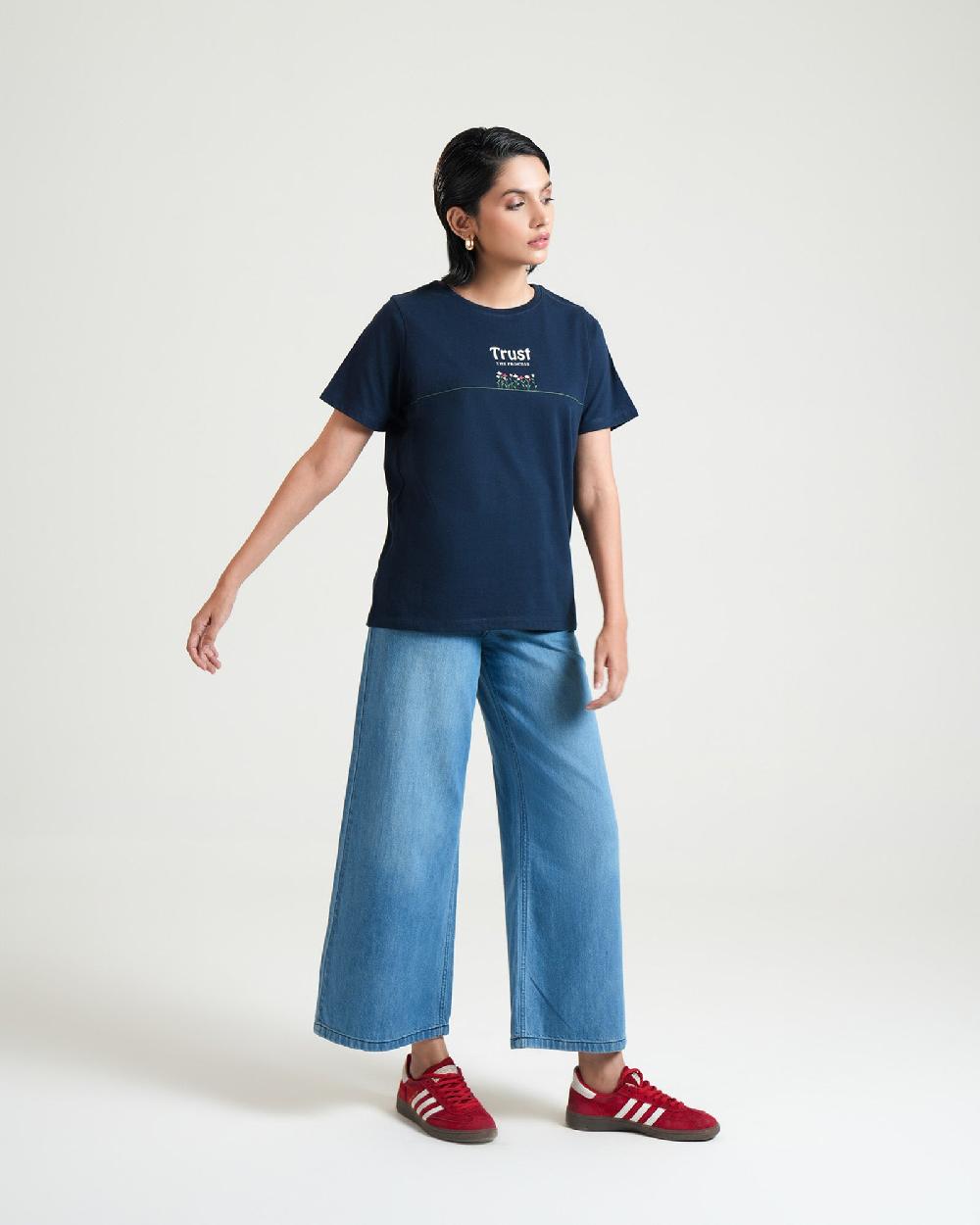 engine Women T Shirt LT5050-00L-NVY