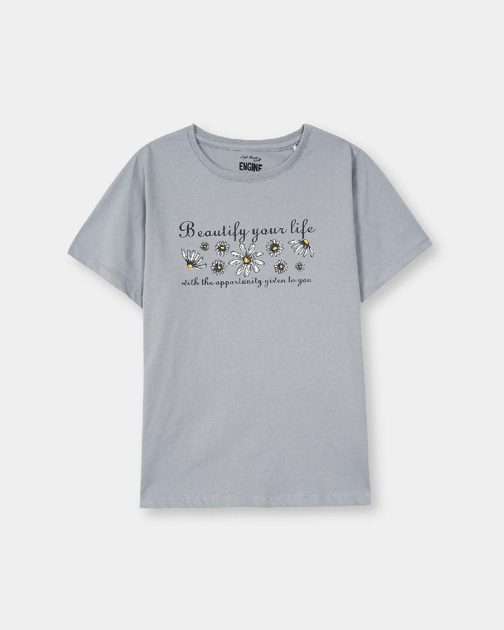 engine Women T Shirt LT5057-00S-GRY