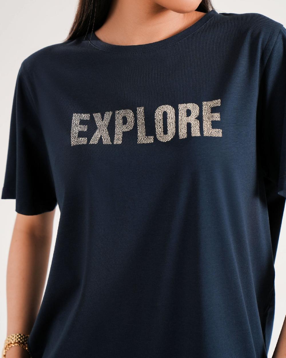 Engine Women T Shirt LT5064-00M-NVY