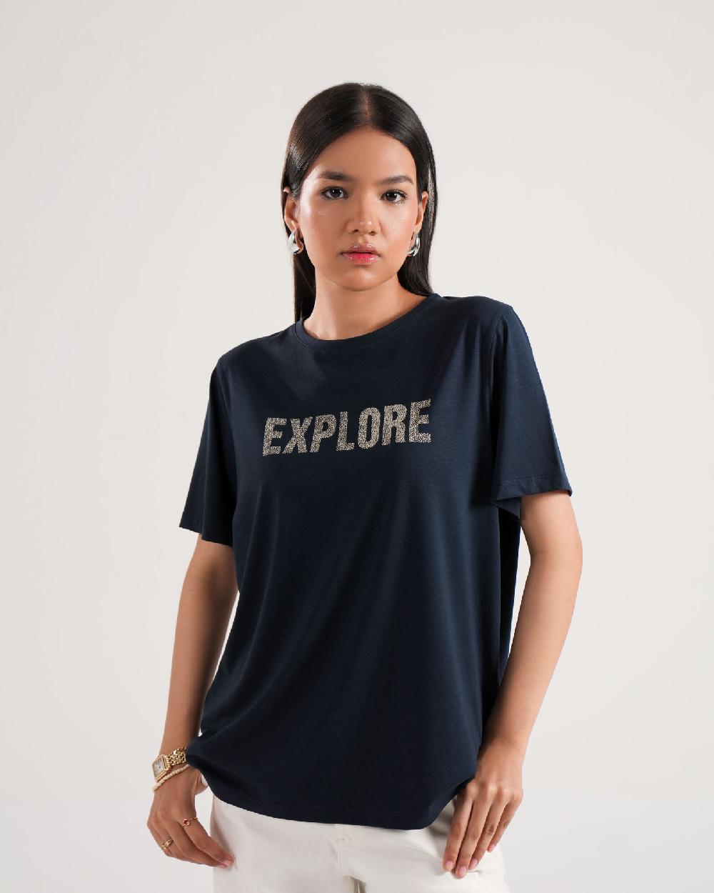 Engine Women T Shirt LT5064-00M-NVY