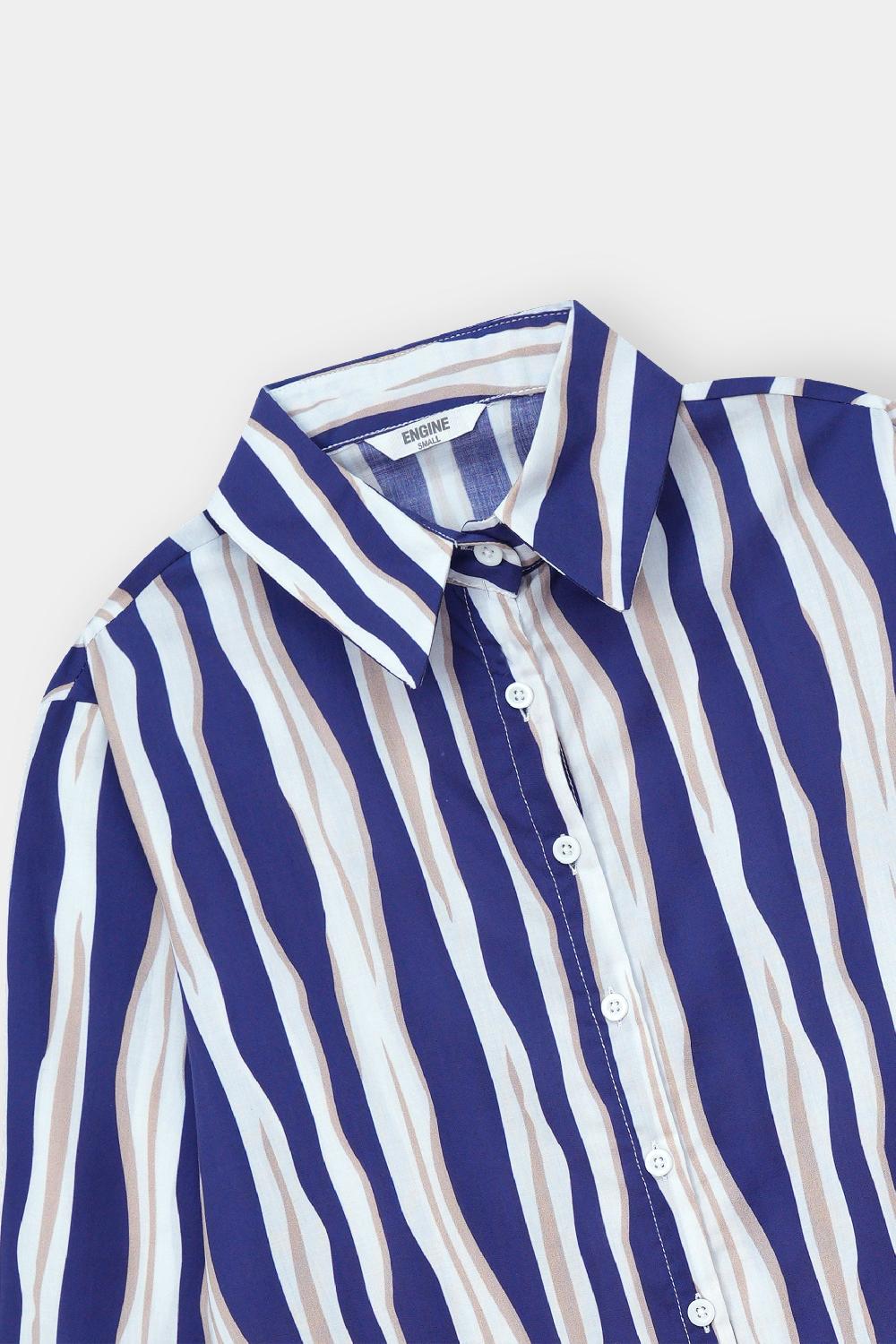 Engine Women Top FLO164-00L-NVY