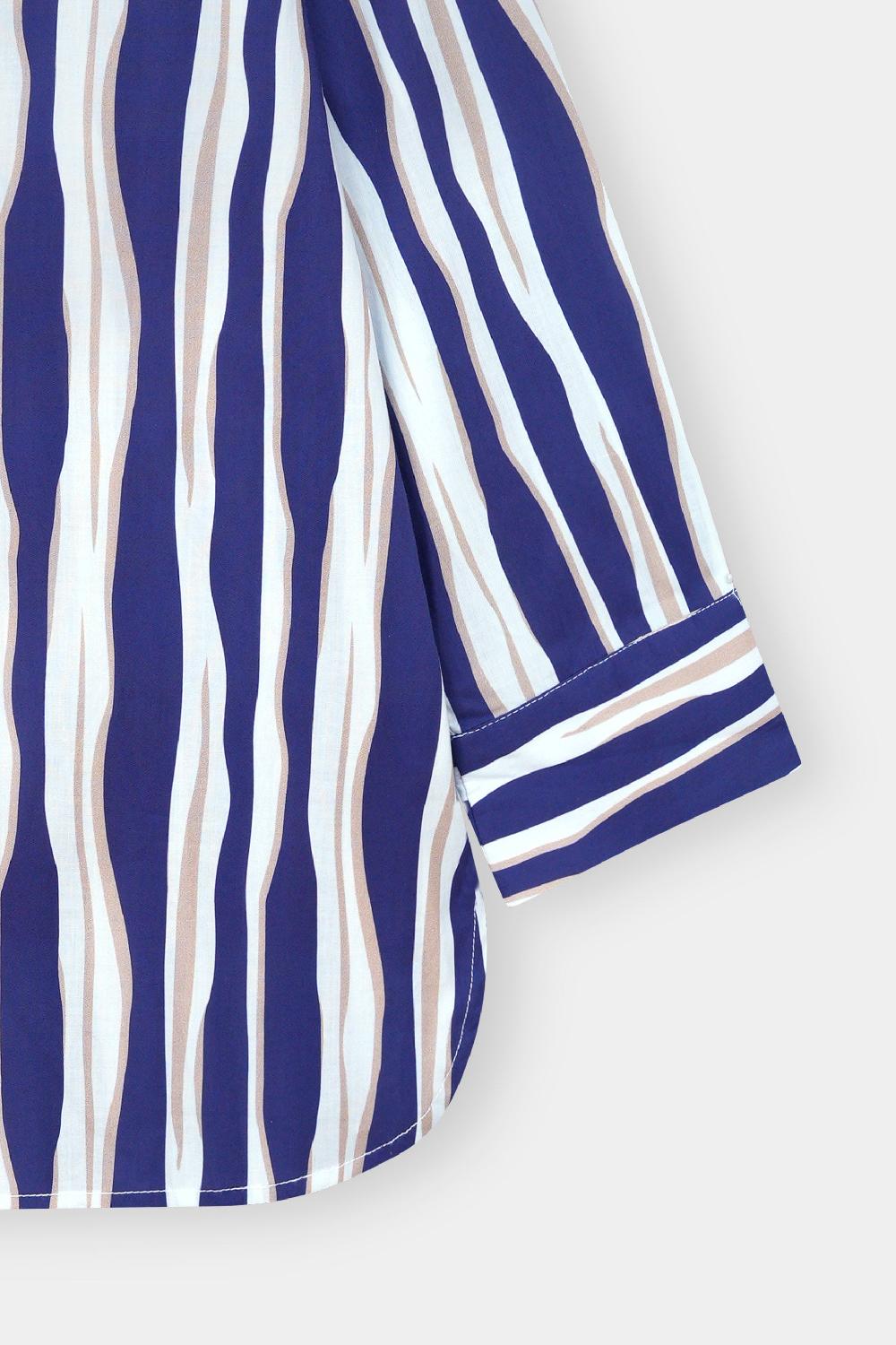 Engine Women Top FLO164-00L-NVY