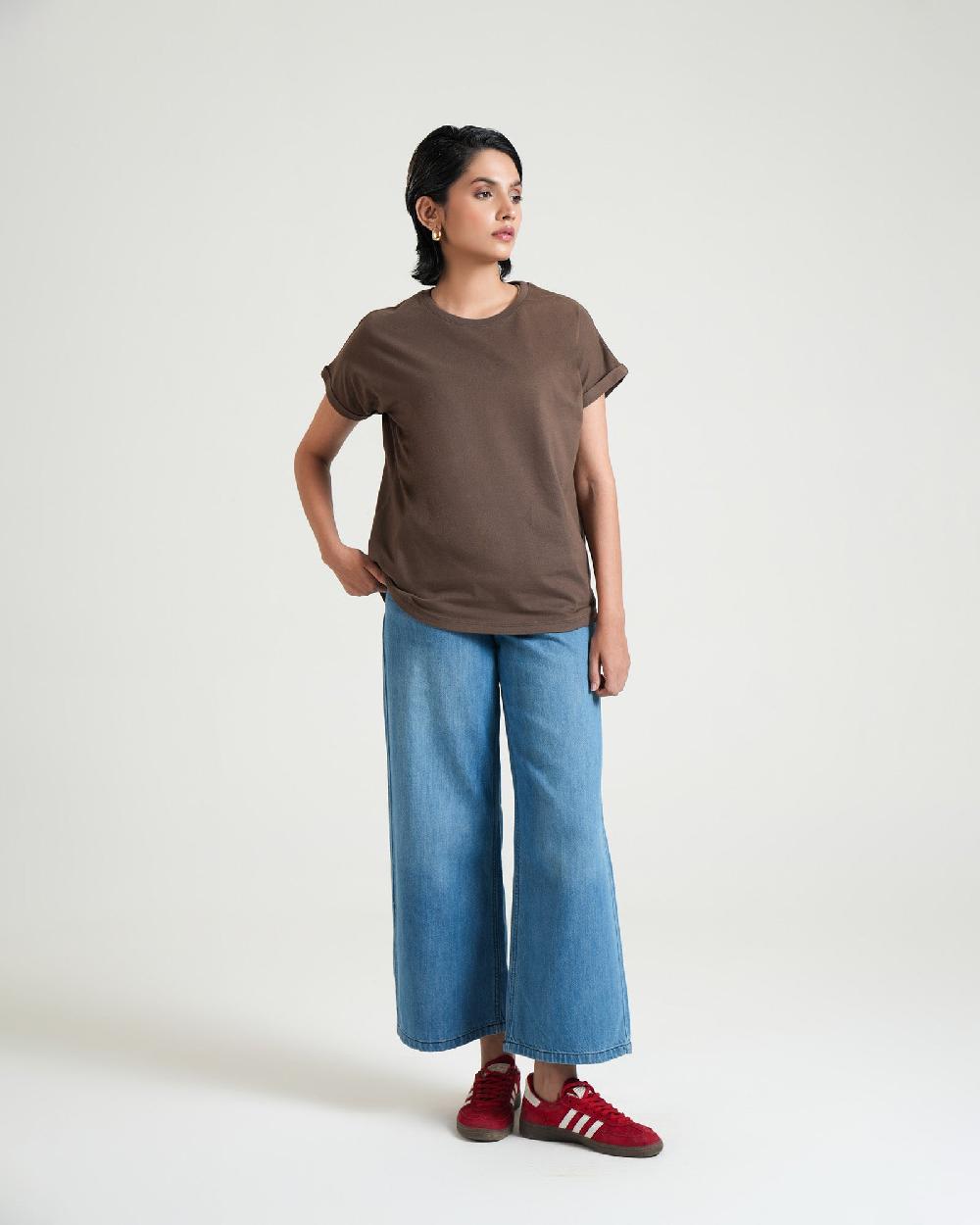 engine Women Top FLT300-00S-BRN