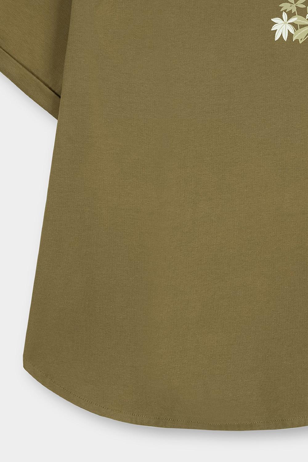 Engine Women Top FLT318-00L-OLV