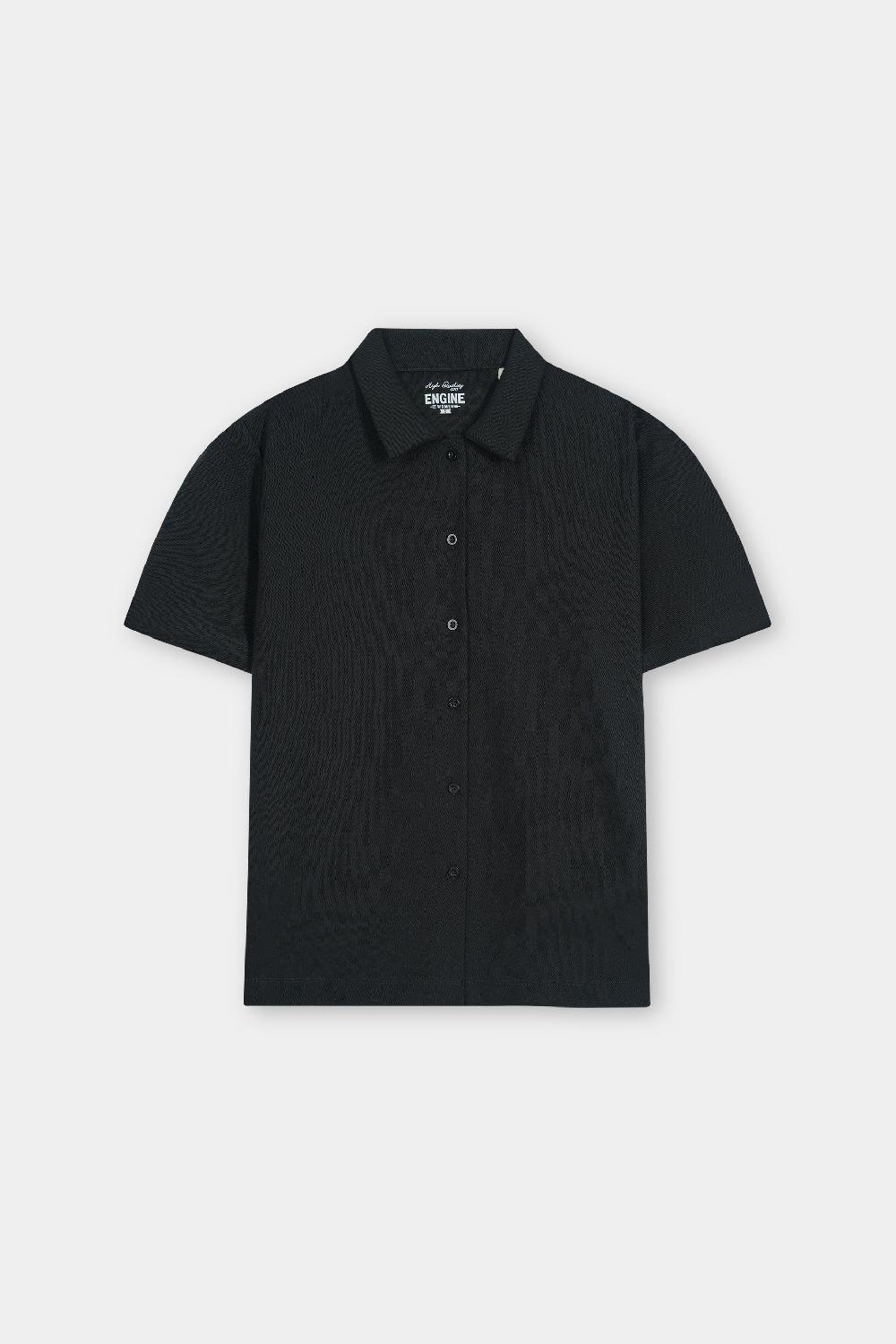 engine Women Top FLT322-00L-BLK