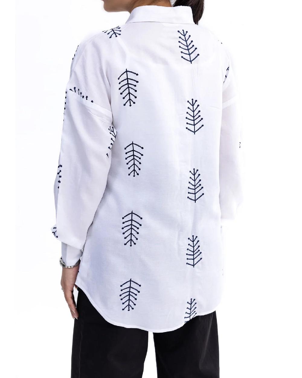 Engine Women Top LO5029-00M-WHT