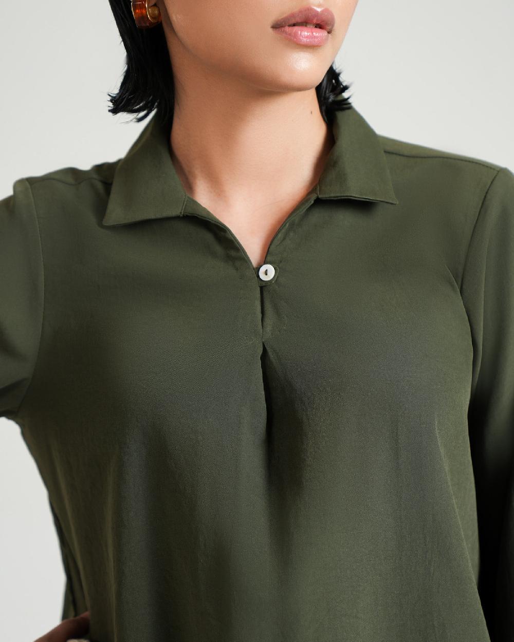 Engine Women Top LO5040-00S-OLV