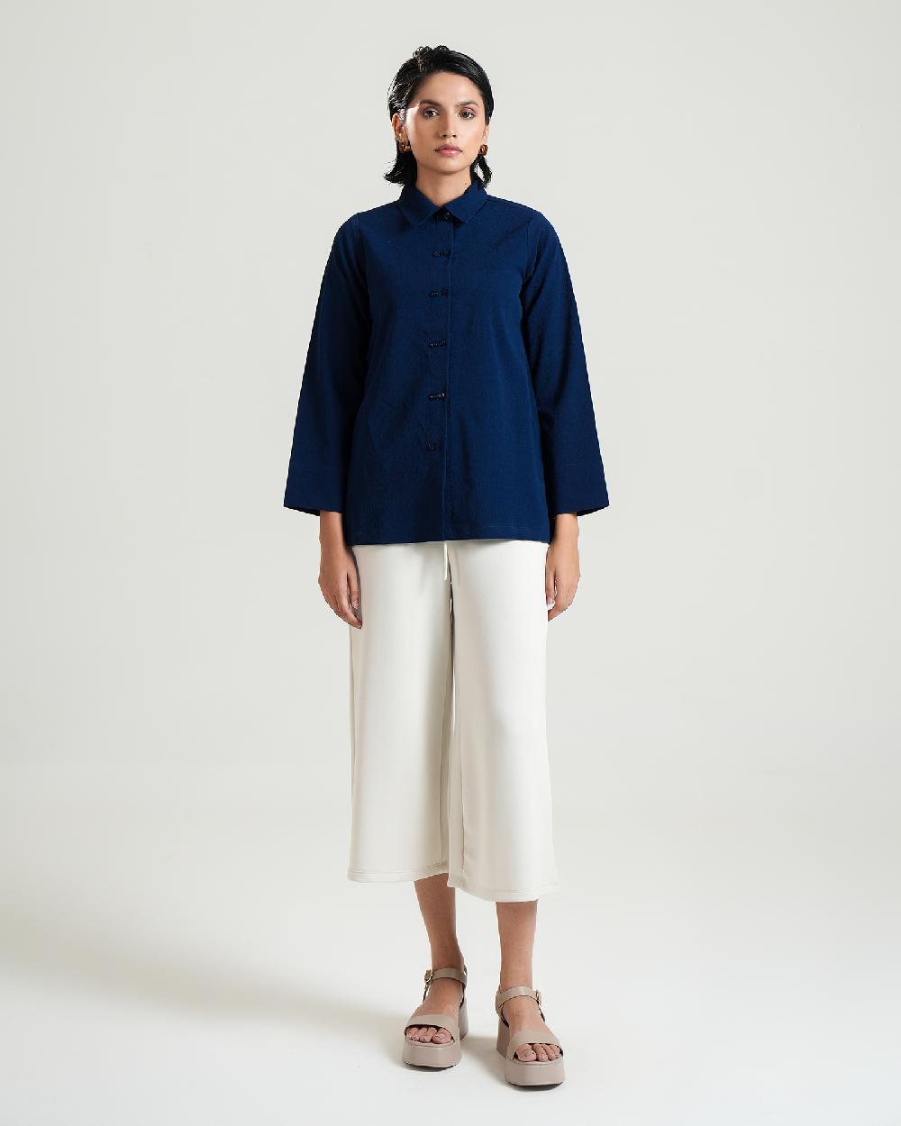 engine Women Top LO5045-00L-NVY