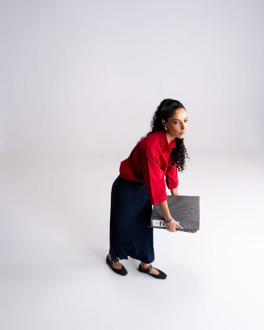 Engine Women Top LO5054-00M-MRN