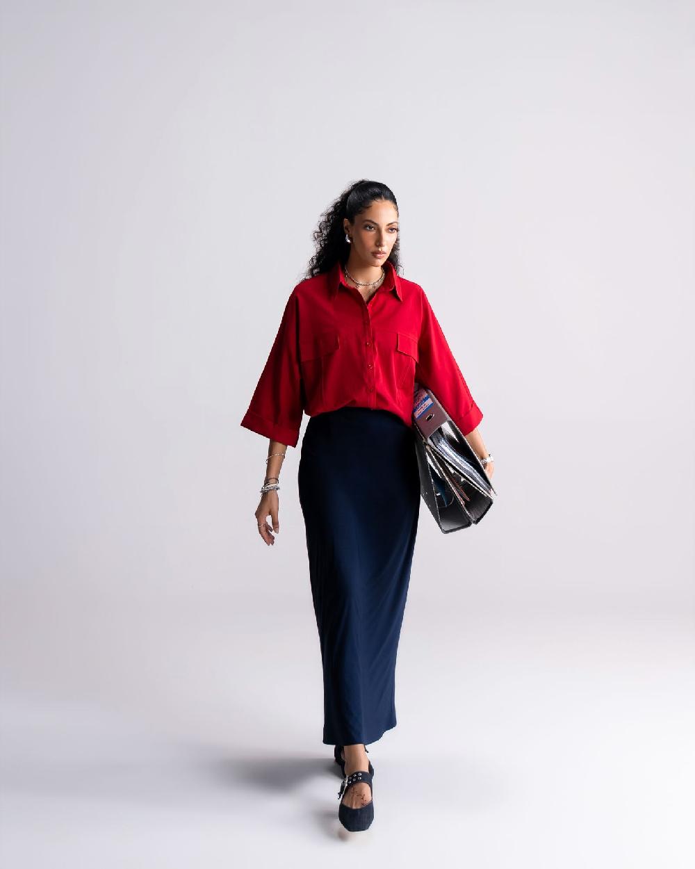 engine Women Top LO5054-00M-MRN