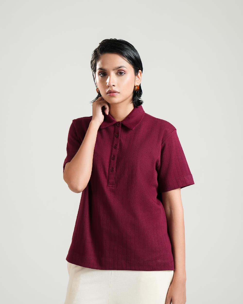 Engine Women Top LT5053-00M-MRN