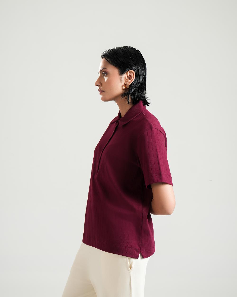Engine Women Top LT5053-00M-MRN