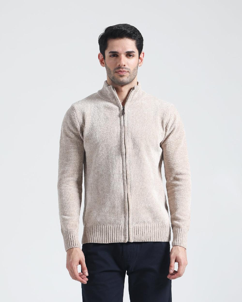 engine ZIPPER Sweater MX4008-00S-KHK