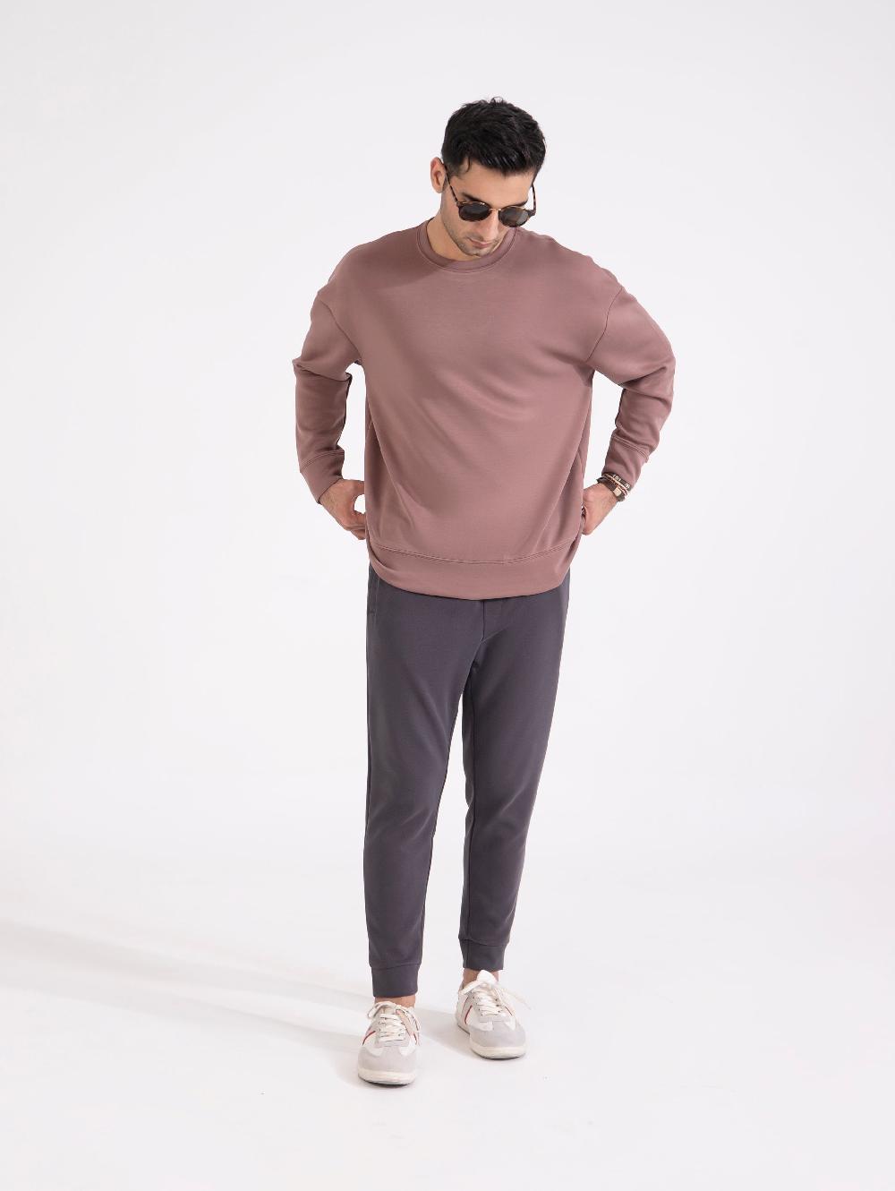 Engine Men Basic Loose Fit Sweatshirt MT4172-00S-TPK