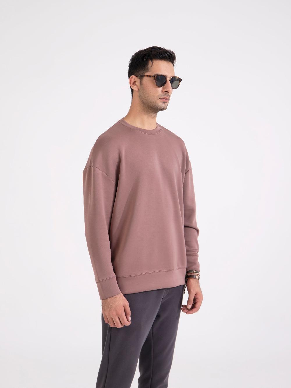 Engine Men Basic Loose Fit Sweatshirt MT4172-00S-TPK