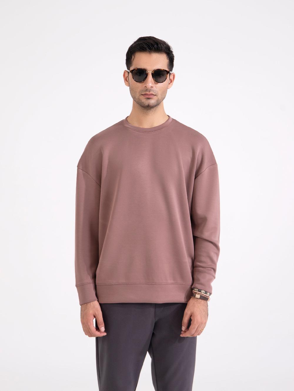 engine Men Basic Loose Fit Sweatshirt MT4172-00S-TPK