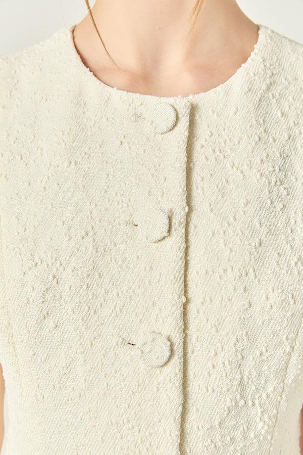 English Factory Chloe Sleeveless Dress OFF WHITE