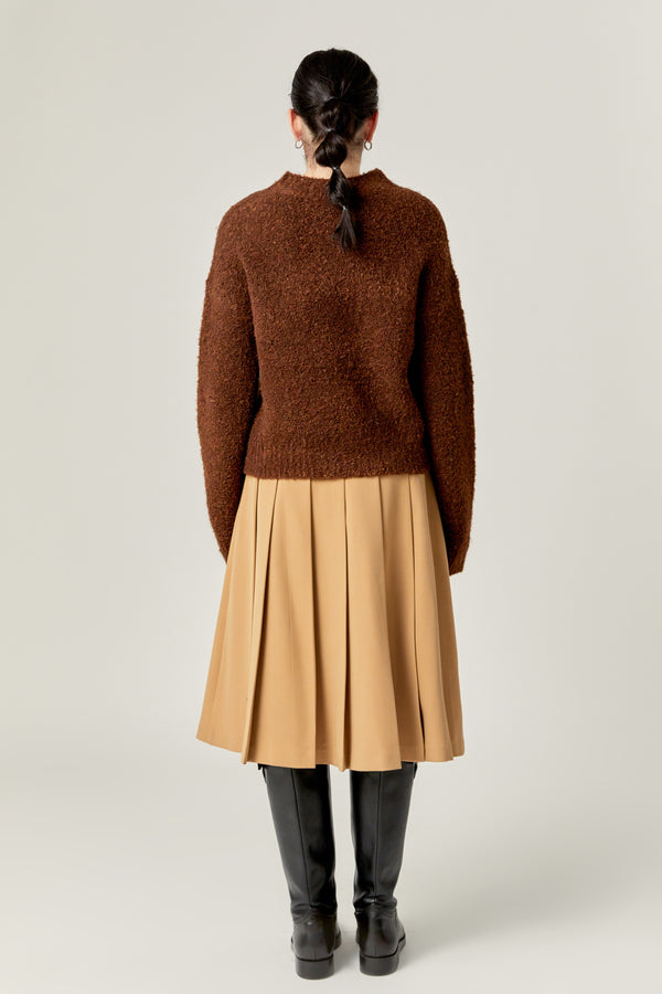 English Factory Cozy Roundneck Sweater PURPLE